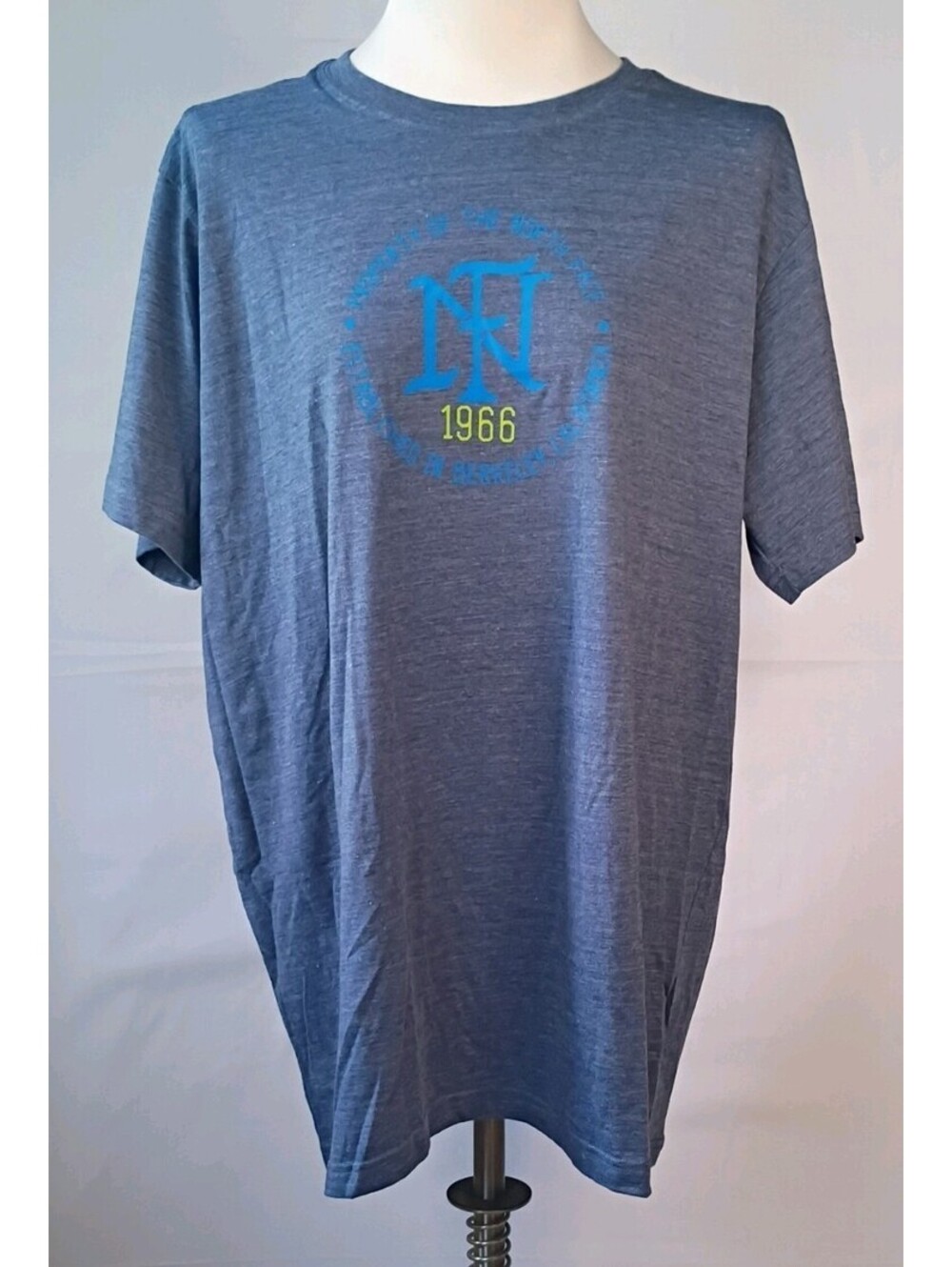 North Face Blue 1966 Graphic T- Shirt Men's Size XXL